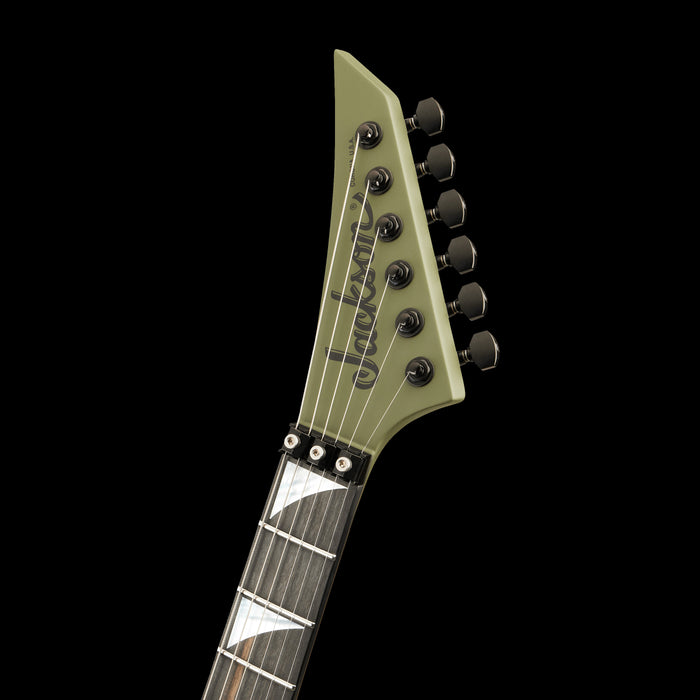 Jackson American Series Rhoads RR24 Matte Army Drab Headstock 