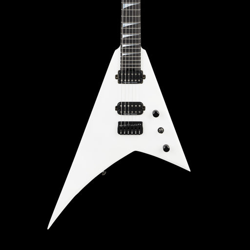 Jackson American Series Rhoads RR24 HT Snow White Front Crop