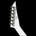 Jackson American Series Rhoads RR24 HT Snow White Headstock Back