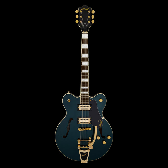 Gretsch Limited Edition G2622TG Streamliner Center Block Double-Cut with Bigsby Midnight Sapphire Front