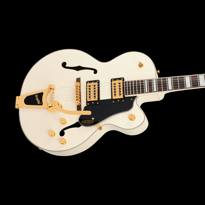 Gretsch Limited Edition G2420TG Streamliner Hollow Body Vintage White Contour Body Right