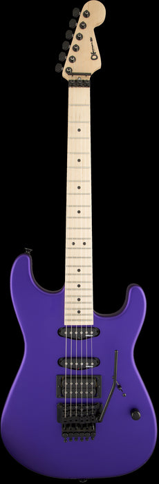 Charvel USA Select San Dimas Style 1 HSS FR Satin Plum Electric Guitar With Case