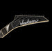 Jackson Limited Edition Legend Series Signature Marty Friedman Kelly KE-1 Headstock 
