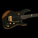 Jackson Pro Series Signature Phil Collen PC1-E Worn Black Closeup Body Right