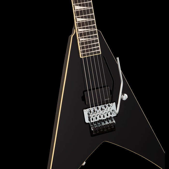Jackson Pro Plus Limited Edition Pure Metal King V KV1A Gloss Black Front Body Detail