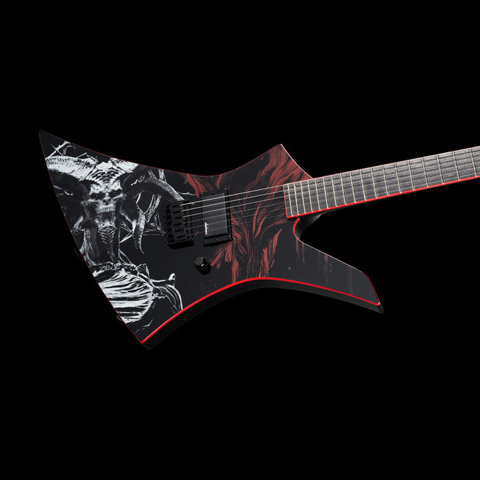 Jackson Limited Edition X Series Kelly Diablo IV Lord of Hatred Contour Body Right