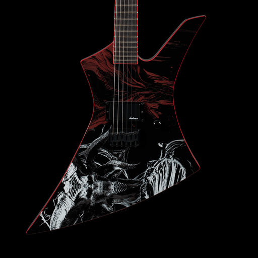 Jackson Limited Edition X Series Kelly Diablo IV Lord of Hatred Front Crop