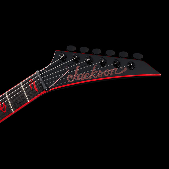 Jackson Limited Edition X Series Kelly Diablo IV Lord of Hatred Headstock Front 