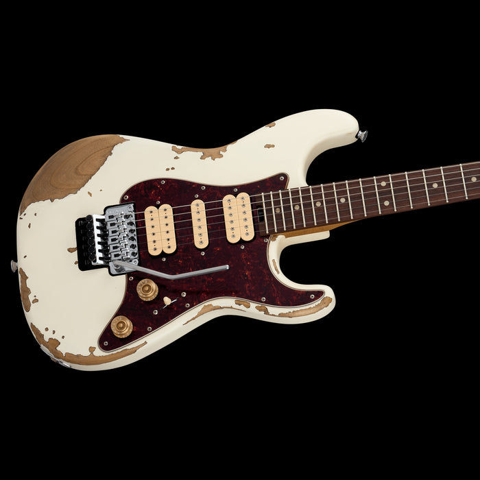 Charvel  Super-Stock So-Cal Style 1 HSH Aged Arctic Contour Body Right