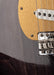 Pre Owned Fender Custom Shop 60's Stratocaster Closet Classic Ebony Transparent Closeup Bridge