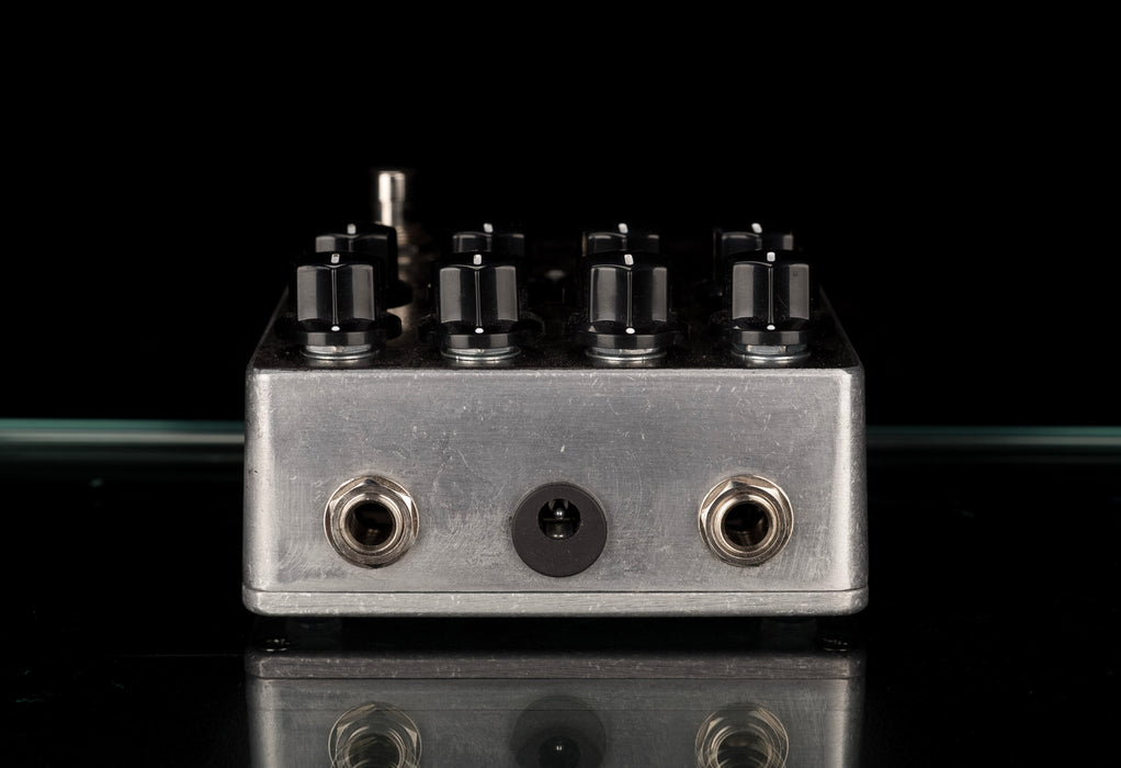 Menatone None More Black Deluxe Overdrive Distortion Guitar Effect Pedal