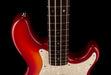 Pre Owned Fender American Deluxe Jazz Bass Aged Cherry Burst With OHSC