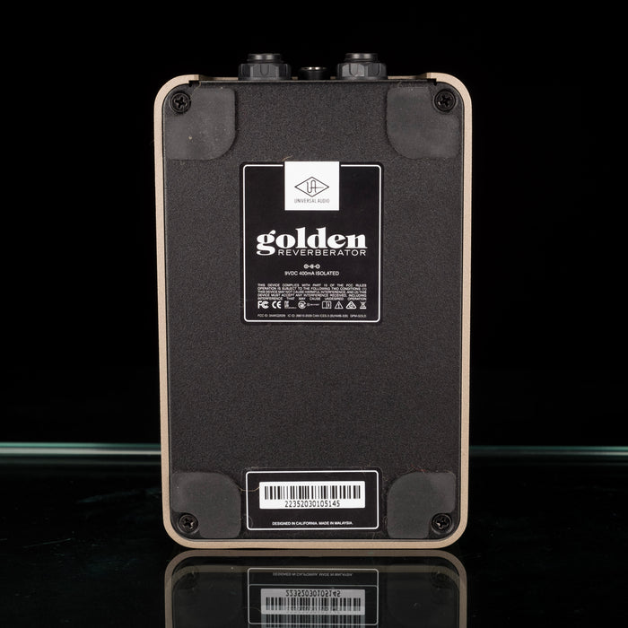 golden reverberator pedal Used Universal Audio Golden Reverberator Pedal With Box — Truetone Music