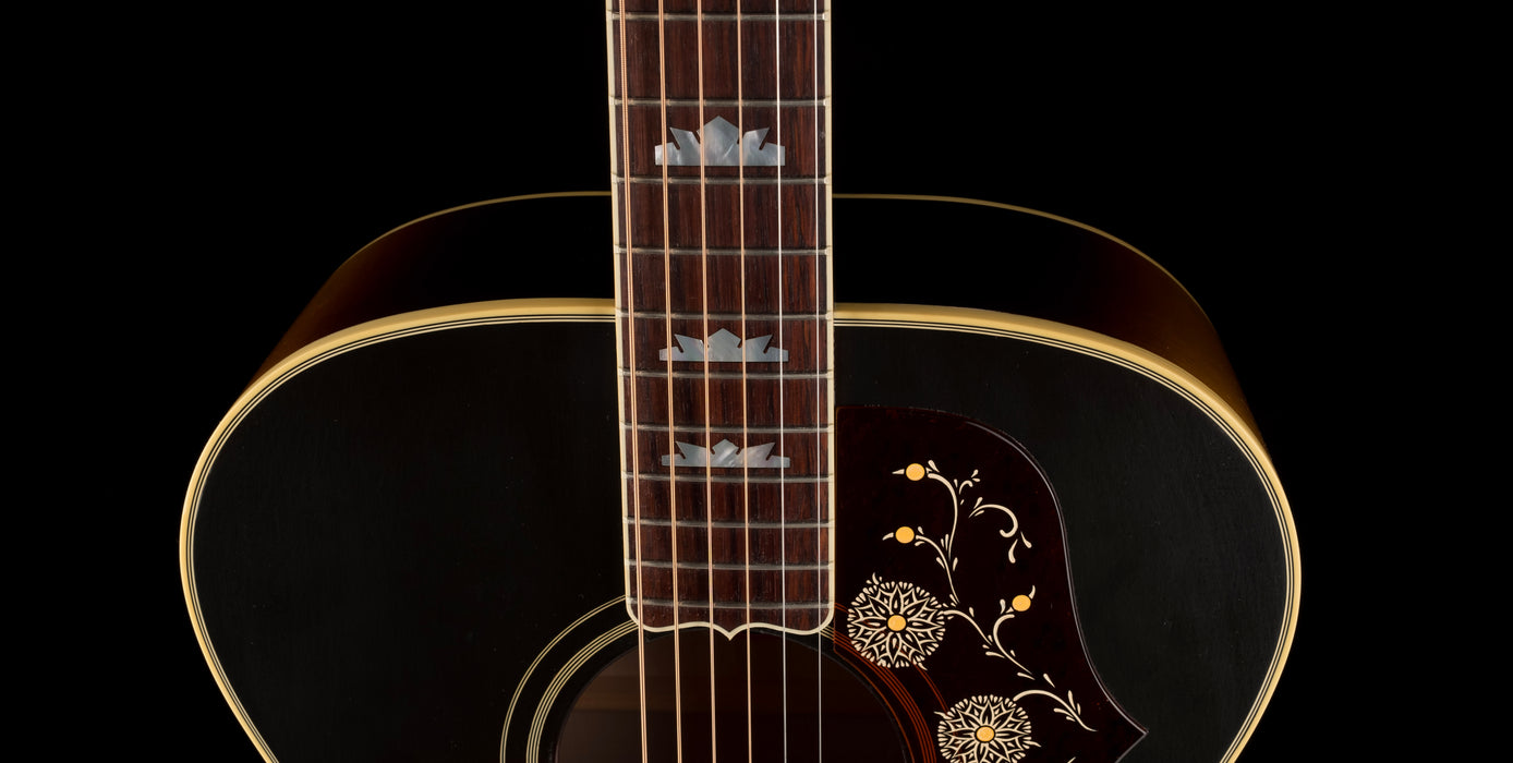 Used Gibson Custom Shop 1957 SJ-200 Vintage Sunburst with Case Closeup Front