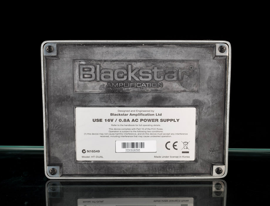 blackstar ht dual pedal Used Blackstar HT-Dual Overdrive Distortion Pedal With Box — Truetone Music