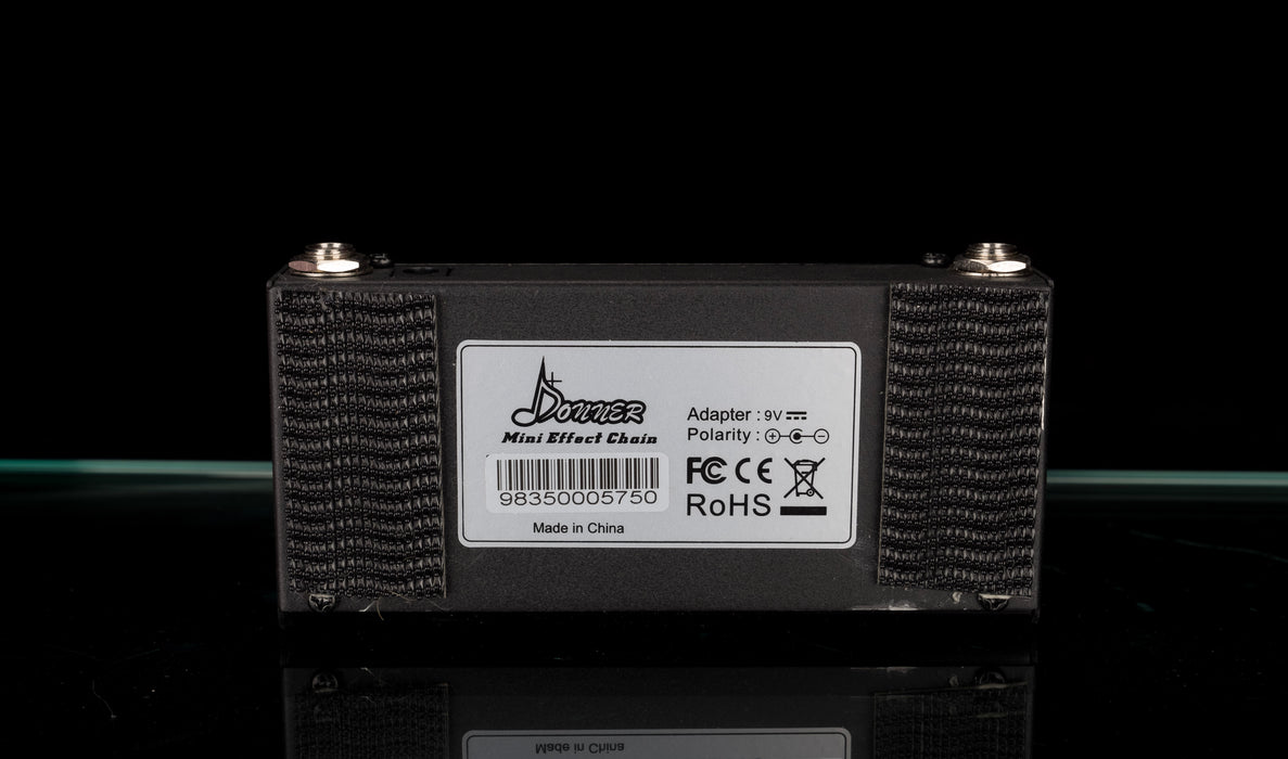 Used Donner Twin Series Revecho Reverb Echo Pedal With Box