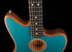 Used 202 Fender Acoustasonic Jazzmaster Ocean Turquoise With Gig Bag