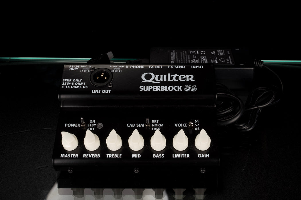 Used Quilter SuperBlock US 25-Watt Pedalboard Guitar Amp