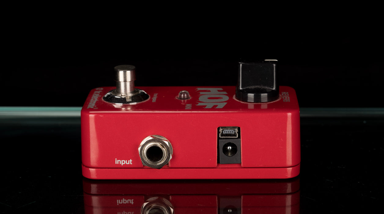 hof mini reverb pedal Used TC Electronic Hall of Fame Mini Reverb Pedal