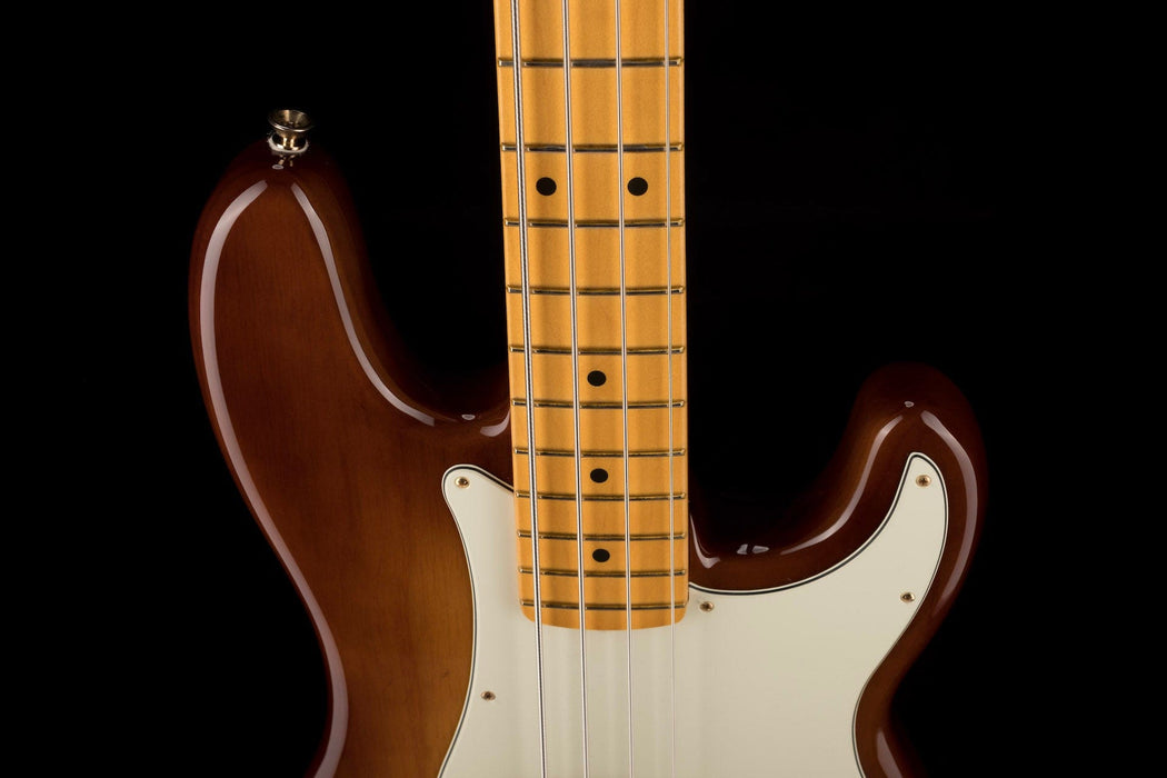 Used Fender 75th Anniversary Commemorative Precision Bass 2-Color Bourbon Burst with OHSC