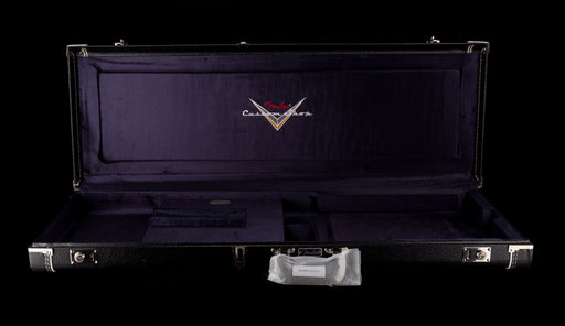 Fender Custom Shop Deluxe Black G&G Hardshell Stratocaster Telecaster Case with Purple Interior