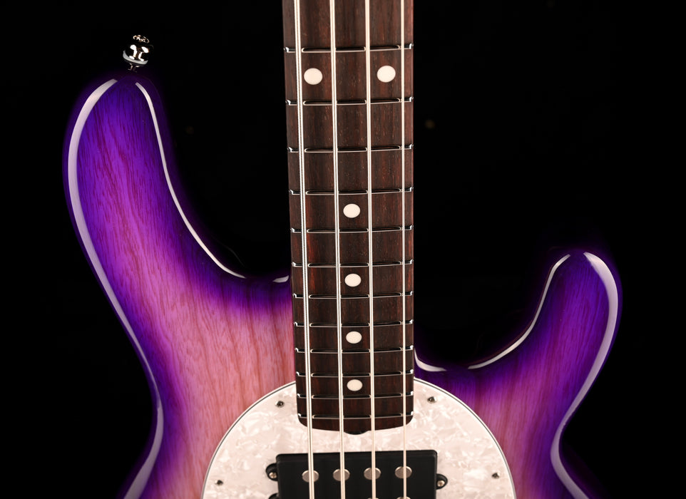 Ernie Ball Music Man StingRay Special 4 HH Bass Purple Sunset With Softshell Case