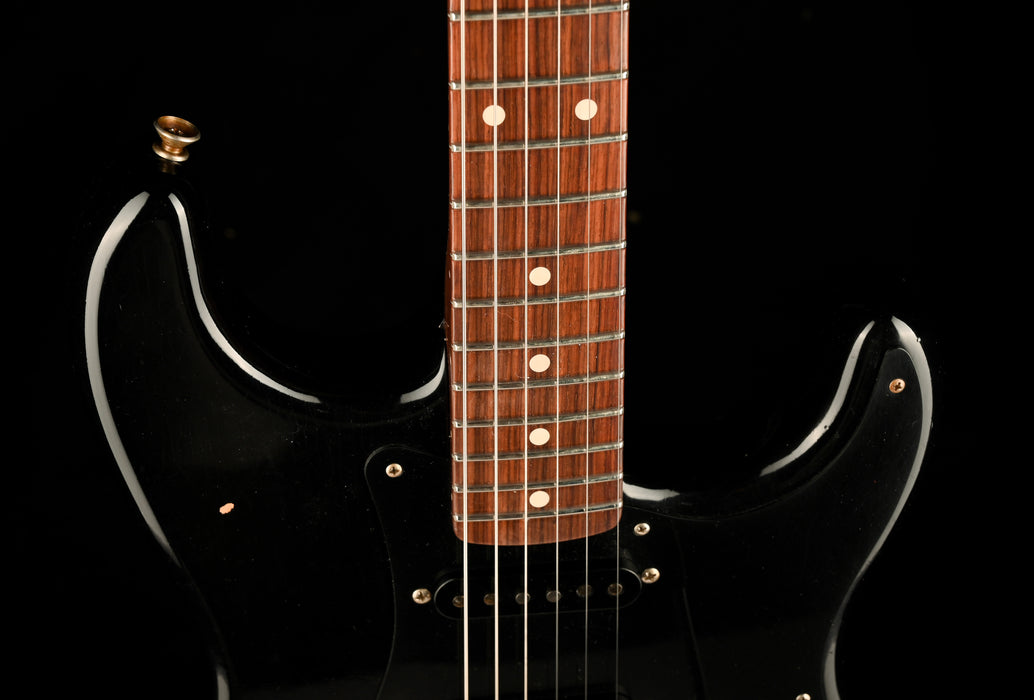 Pre Owned Fender Custom Shop 1957 Stratocaster Rosewood Neck Black With OHSC