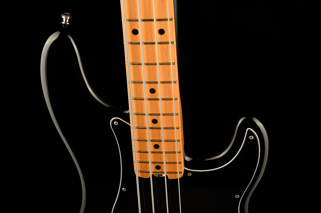 Pre Owned 2016 Fender American Elite Precision Bass Black With OHSC