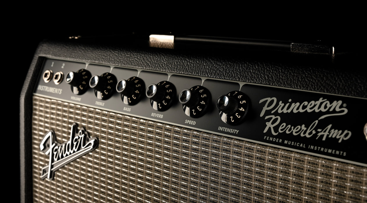 Used Fender Tone Master Princeton Reverb Guitar Amp Combo With Footswitch