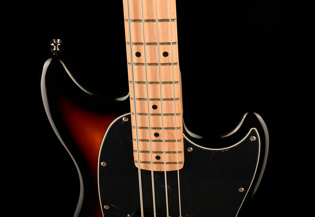 Pre Owned Squier Vintage Mustang Bass 3-Tone Sunburst With Gig Bag