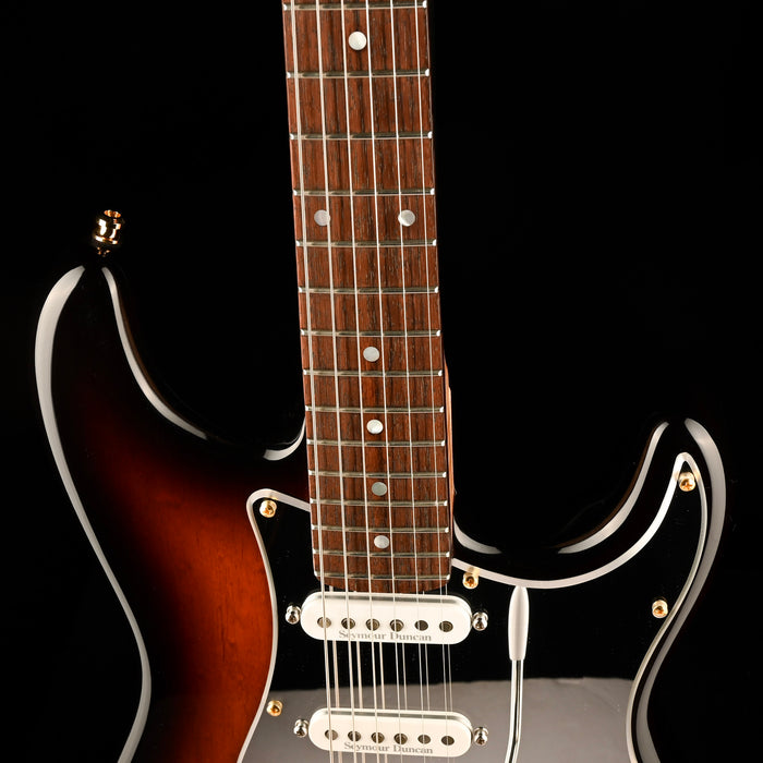 Pre Owned 2007 Fender Special Edition Koa Stratocaster Light Burst Modified With Gig Bag