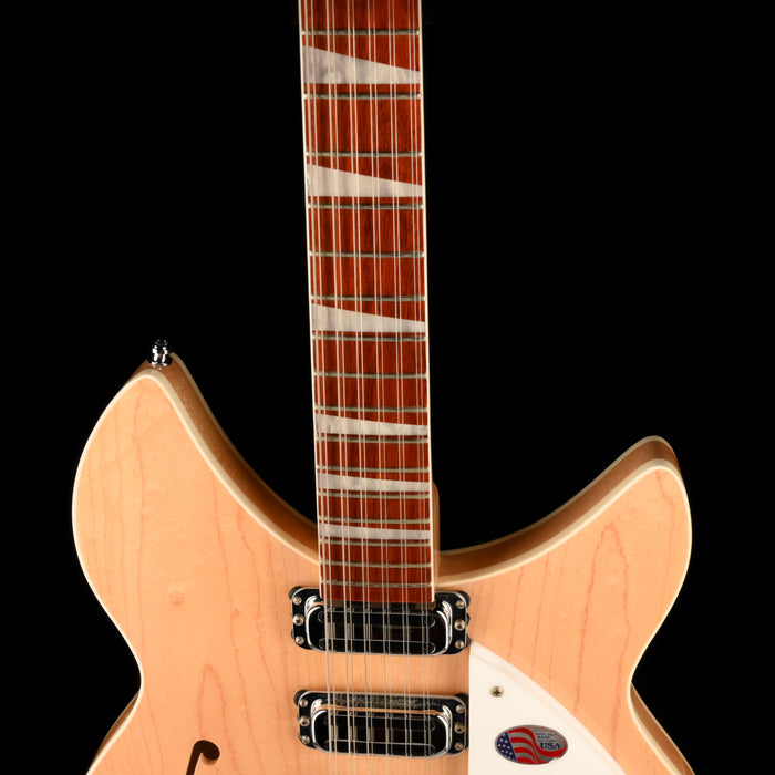 Pre Owned Rickenbacker 1993 Plus 12 String Mapleglo Semi Hollow Electric Guitar Townshend With OHSC