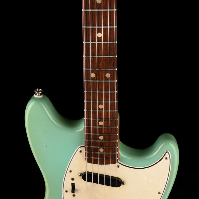 Vintage 1966 Fender Mustang Daphne Blue With Case