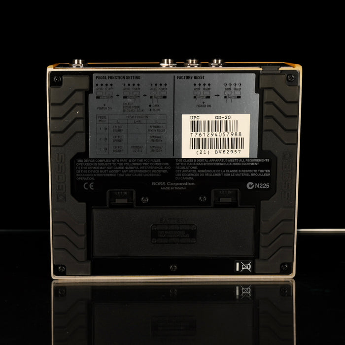 Used Boss OD-20 Drive Zone Overdrive/Distortion Pedal With Box