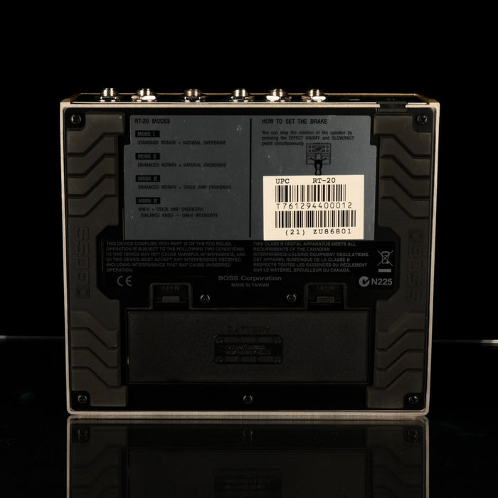 Used Boss RT-20 Rotary Ensemble Rotary Speaker Simulator Pedal With Box