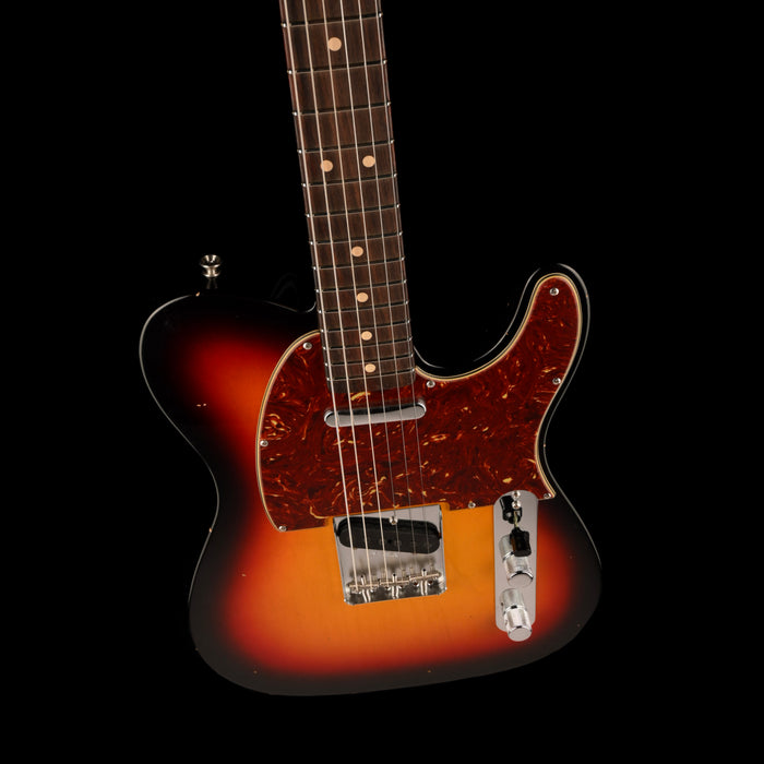 Fender Custom Shop Limited Edition 1963 Telecaster Journeyman Relic Aged 3-Tone Sunburst With Case