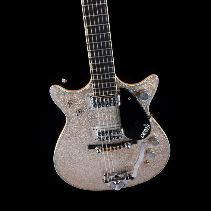 Vintage 1962 Gretsch G6129DC Silver Sparkle Jet With OHSC