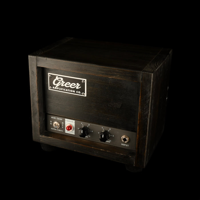 Pre Owned Greer Mini Chief 3-Watt Grey Guitar Amp Head With Matching 2x12" Guitar Amp Cabinet