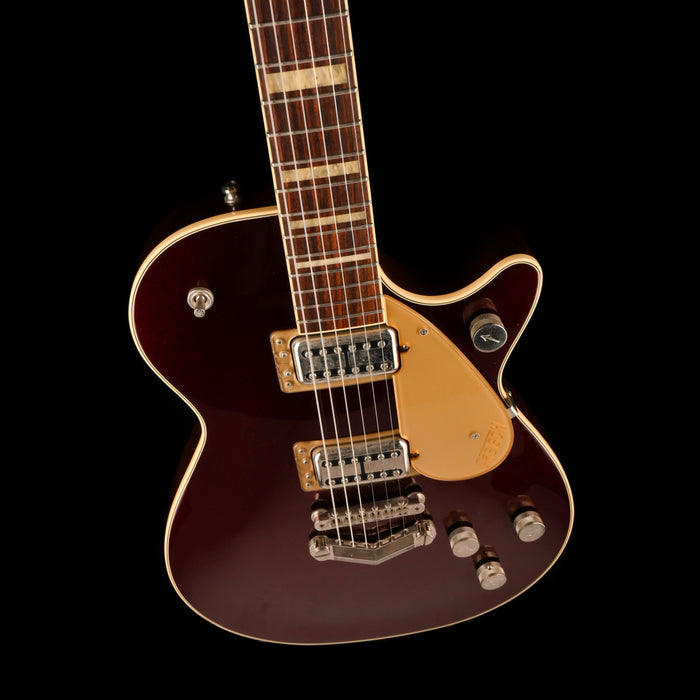 Pre Owned 2018 Gretsch G6228 Players Edition Duo Jet Dark Cherry Metallic With OHSC