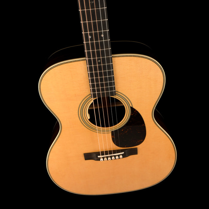 Martin OM-28E Standard (2025) LR Baggs Natural Acoustic Electric Guitar with Case