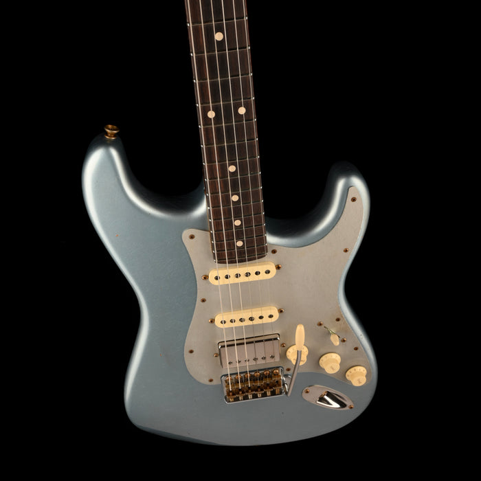 Fender Custom Shop 1962 Stratocaster HSS Journeyman Relic Blue Ice Metallic