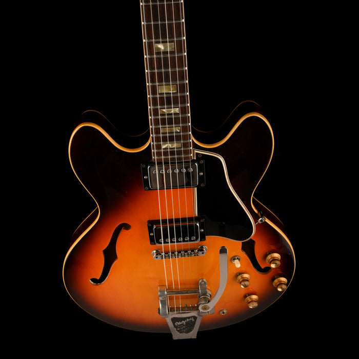 Vintage 1966 Gibson ES-335-TD Sunburst Electric Guitar With OHSC