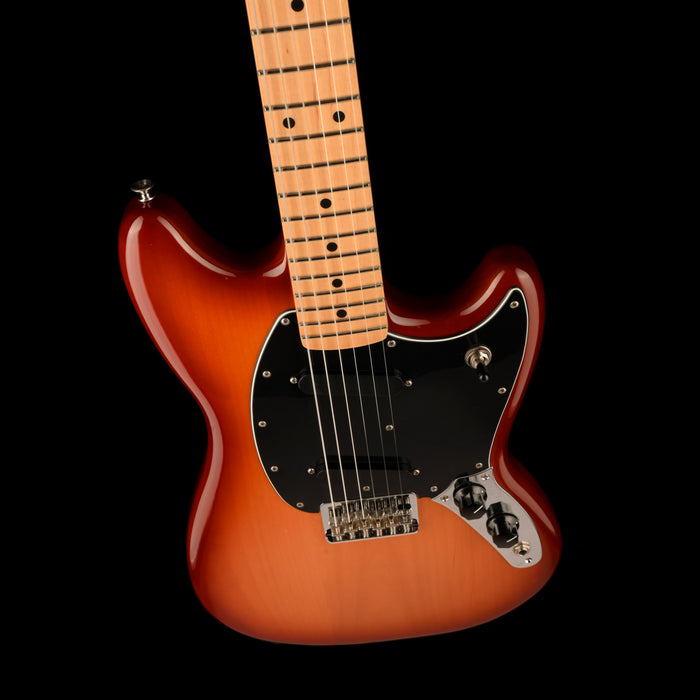 Used 2021 Fender Player Mustang Sienna Sunburst With Gig Bag