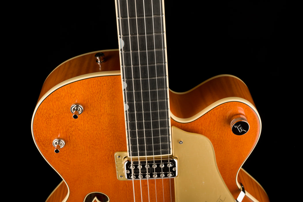 Gretsch G6120T-BSSMK Brian Setzer Signature Nashville Hollow Body '59 "Smoke" Orange with Case