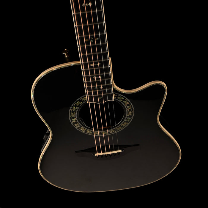 Used 2004 Ovation 1869 Custom Legend Acoustic Electric Black With OHSC