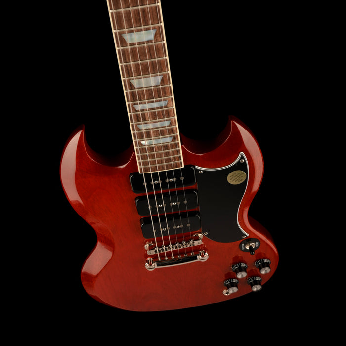 Pre-Owned 2018 Gibson Gary Clark Jr. Signature SG Junior 3P90 Vintage Cherry With OHSC