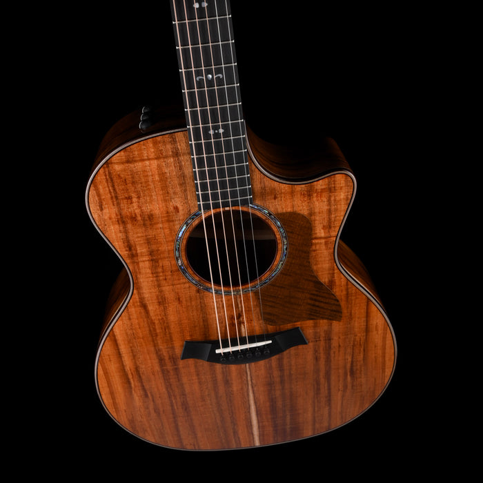 Taylor 724ce Grand Auditorium Koa Natural Acoustic Electric Guitar With Case