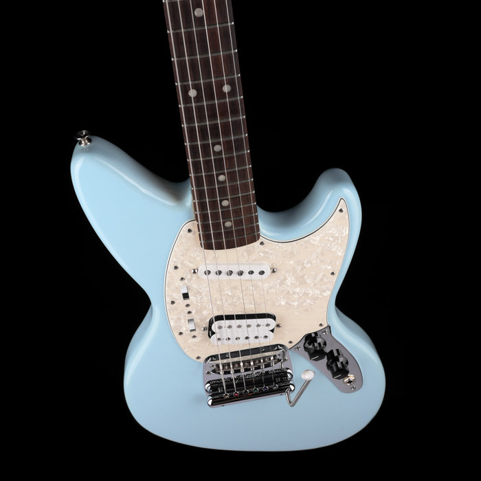 Pre Owned Fender Kurt Cobain Jag-Stang Sonic Blue With Original Gig Bag