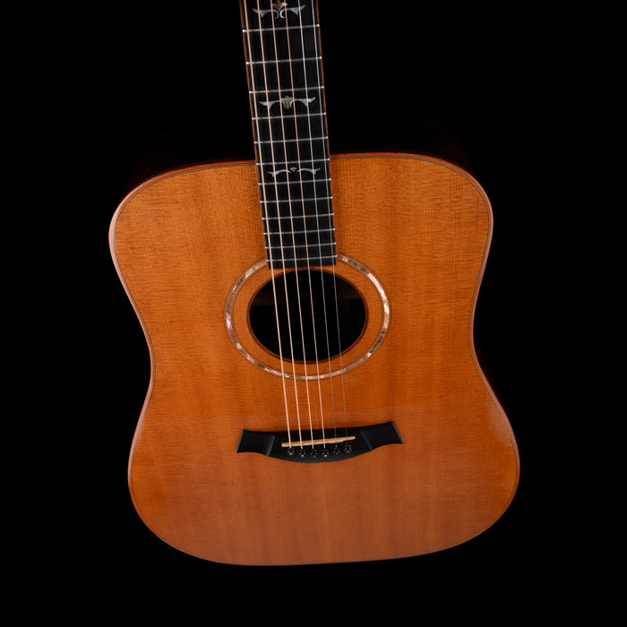 Pre-Owned 1992 Taylor 910 Brazilian Rosewood Natural Acoustic Guitar With OHSC