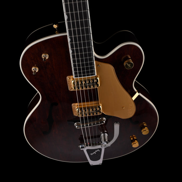 Pre Owned Gretsch G6122-1958 Country Classic Walnut Stain Hollow-Body Electric Guitar With OHSC